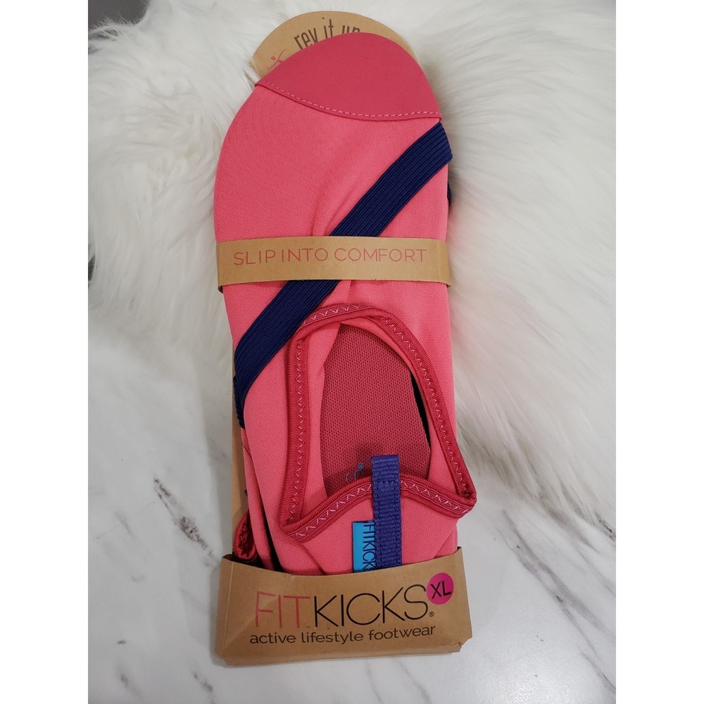 NEW SIZE 10/11 - XL - FITKICKS Active Lifestyle Footwear Shoes‎ Pink Coral Women